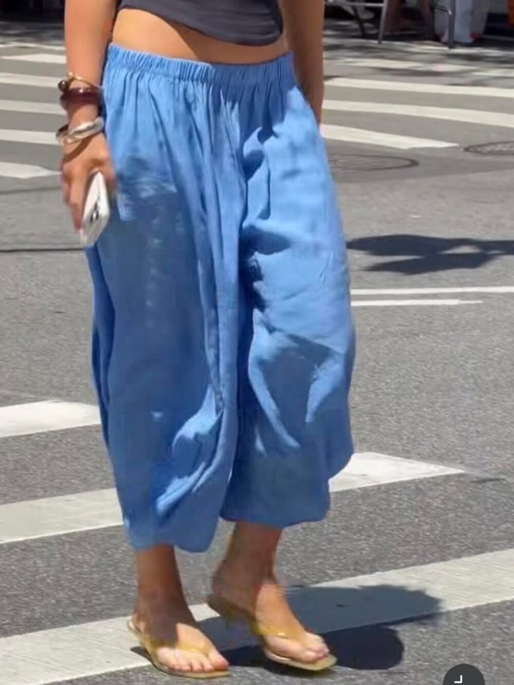 ZARA NWT Flowy Volume Balloon Pants - Picture 7 of 13